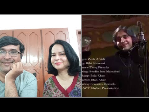 Pakistani react on Bibi Sherini Pushto - Song by Zeek Afridi | AA reactions