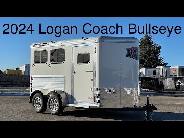 Preview image of 2024 Logan Coach Bullseye 2 Horse Bumper Pull youtube video