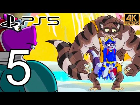 SLY COOPER 4 THIEVES IN TIME PS5 Gameplay Walkthrough Part 5 FULL GAME 4K 60FPS - No Commentary