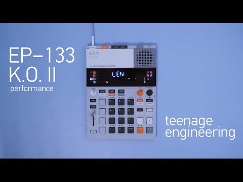 EP-133 K.O. II by teenage engineering - performance demo