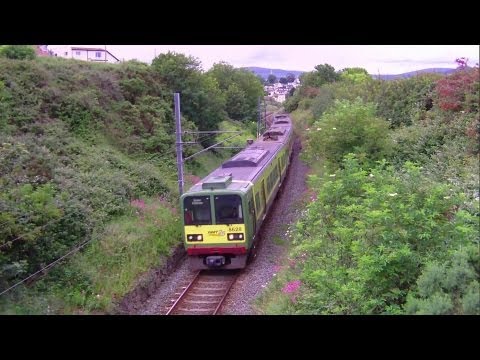 Dart train number 8628 - Bray Head, Wicklow