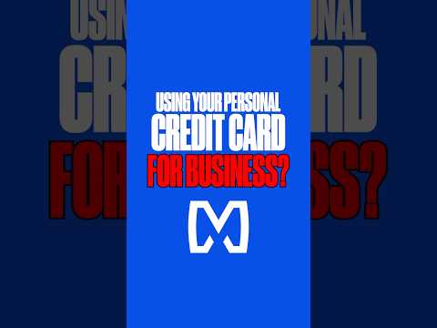 Still using your personal credit card for business?