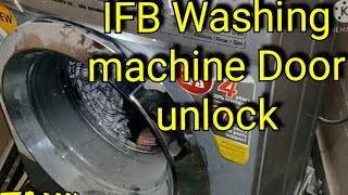 IFB Washing machine Door unlock in Tamil