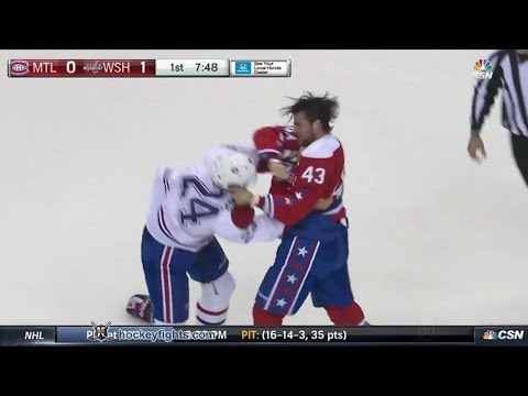 Jarred Tinordi vs Tom Wilson
