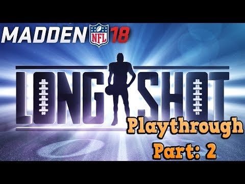 Madden 18 - [ LongShot ] StoryMode - Gameplay - (Part 2) - TV Show Begins