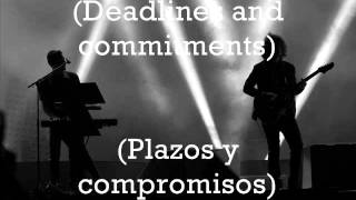 The Killers - Deadlines And Commitments Subtitulada