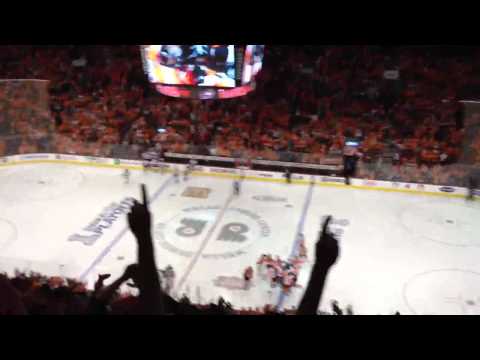 Danny Briere OT Goal vs Devils 4/29/12 Game 1 Round 2