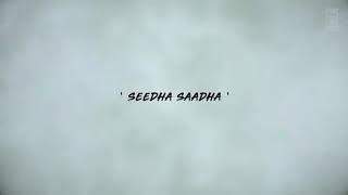 Seedha saadha pardhaan