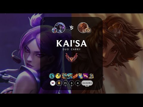 Kai'Sa ADC vs Taliyah - KR Grandmaster Patch 13.12