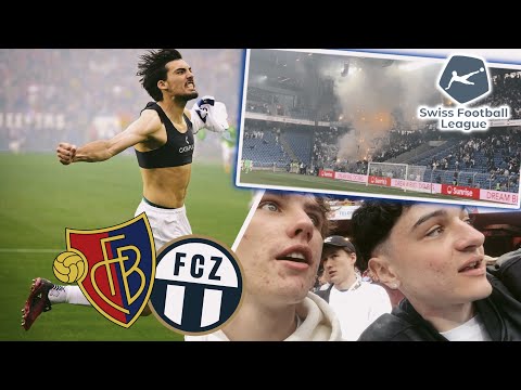 FC Basel vs FC Zürich - CSSL Stadionvlog l 4 Rote Karten in 4 minuten 😳🔥
