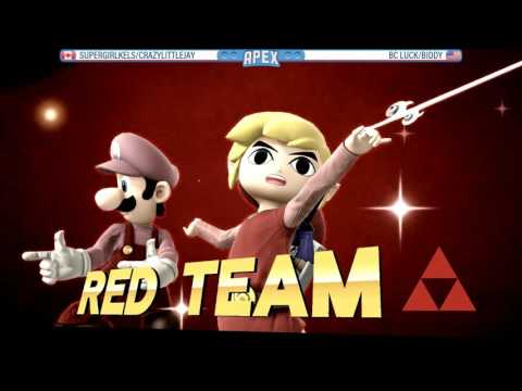 Apex 2016: SSB4 Doubles SuperGirlKels/CrazyLittleJay Vs. BC Luck/Biddy
