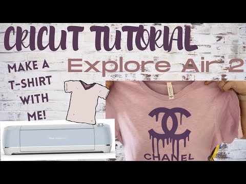 Cricut Explore Air 2: Make a T-Shirt With Me! // DIY...