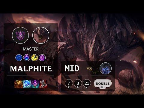 Malphite Mid vs Sylas - EUW Master Patch 11.2
