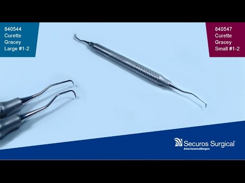 Securos Surgical - TriDenta System - Gracey Curettes