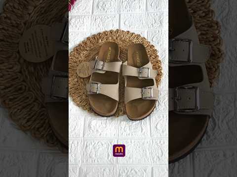 Meesho beautiful flat sandal haul 😍 affordable price #meesho #viral #affordable #sandals