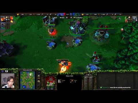 HoT (NE) vs GodFather (UD) - WC3 League Season 17 - WarCraft 3 - WC2723