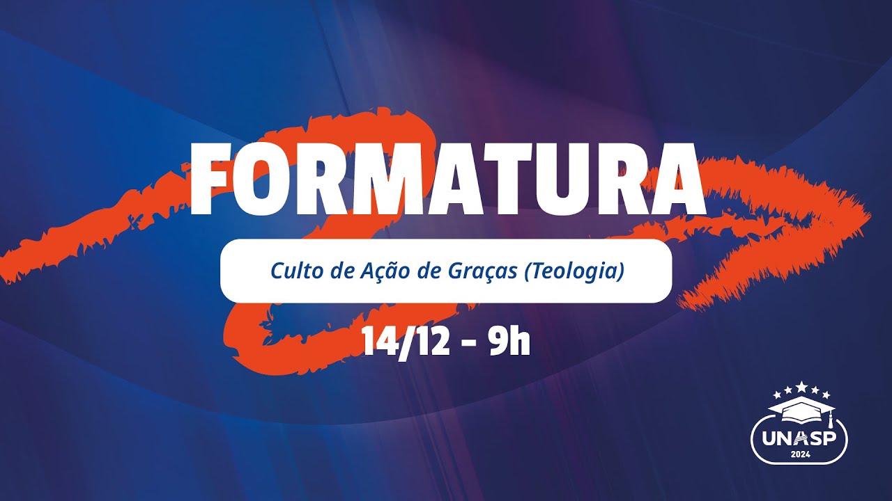 🔵 Culto de Ação de Graças