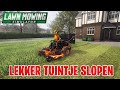 LEKKER TUINTJES SLOPEN MET JASON! | LAWN MOWING SIMULATOR