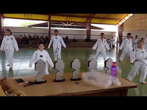 Taekwondo indiara-goias, segundo Exame de Faixas Coloridas 2025.