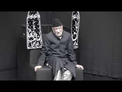 Majlis-e-Aza 1st Muharram 1438 At Idara-e-Jaferia MD USA 10-3-2016 Allama Mohammad Abbas Kumaily
