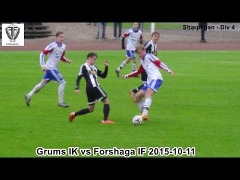 Grums IK vs Forshaga IF 2015 10 11
