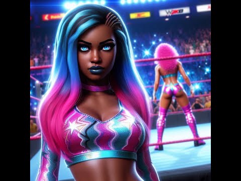 Barry's king play as Cindy angel vs Lita WWE 2K20 my career mode part 9🎮🕹️🎮🕹️👍👍👍👍😁😄🤣😮🤯