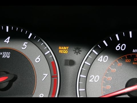 How To Reset Maintenance Light For The 2009 - 2013 Toyota Corolla