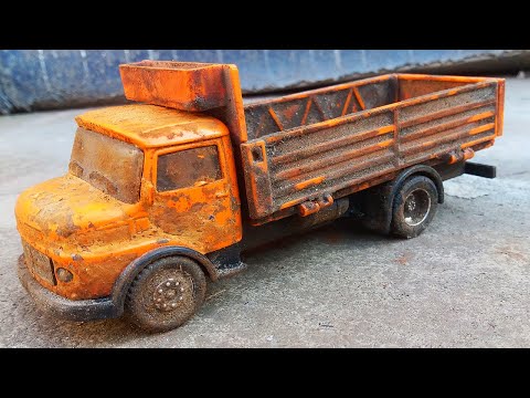 1970's Tonka Dump Truck Restoration, Mercedes Truck Restoration