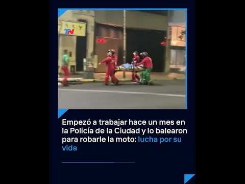 MORÓN: balearon a un policía de la ciudad, lucha por su vida