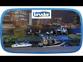 Bruder Αστυνομικό RAM 2500 με Τρέιλερ και Βάρκα 1:16