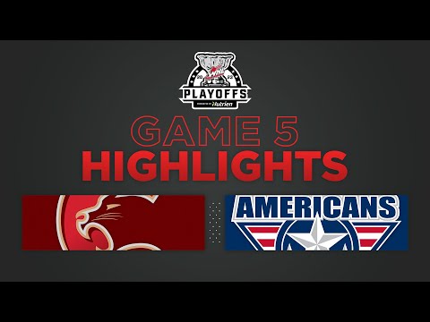 WHL Playoffs Highlights: Cougars (6) at Americans (2) - April 7, 2023