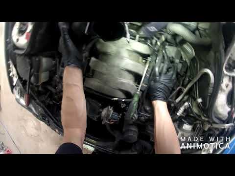 How to remove the intake manifold on an 02 Mercedes C320