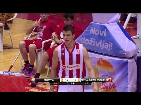 Great correction by Dangubić! (Cedevita - Crvena zvezda Telekom, 30.4.2015)