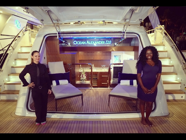 Exclusive Tour of the 2017 Ocean Alexander 120 Yacht at the Miami International Boat Show