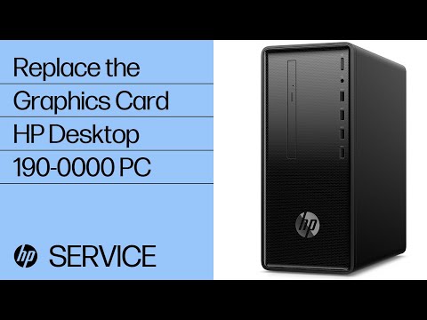 Replace the Graphics Card | HP Desktop 190-0000 PC | HP