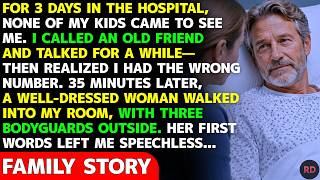 I Called The Wrong Number From My Hospital Bed—35 Minutes Later, A Woman With 3 Bodyguards Showed Up