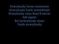 Martina McBride - Everybody Does lyrics