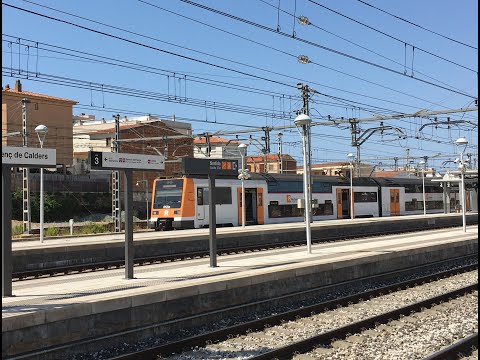 Trenes por Sant Vicenç de Calders
