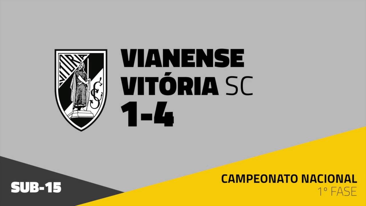 SC Vianense [1] - [4] Vitória SC