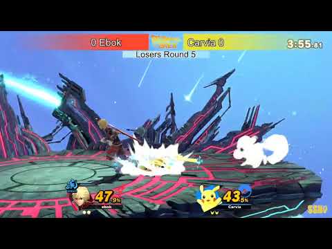 RiB Ultimate Singles: Ebok (Richter/Shulk) Vs. Carvia (Pikachu)