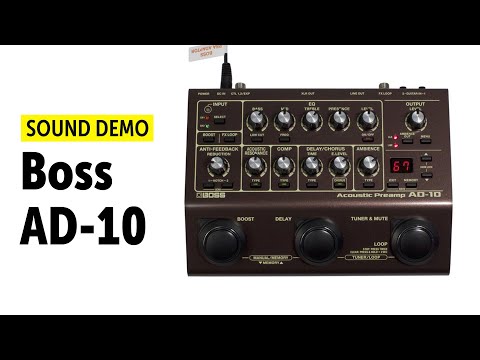 Boss AD-10 - Sound Demo (no talking)