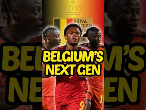 Belgium’s Next Gen is CLASS! ⭐️