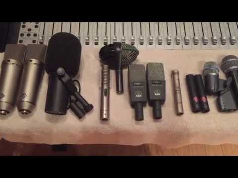 Microphone Collection at Spotlight Sound Studio 2016