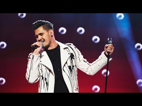 Gabriel Cancela sjunger Locked out of heaven i Idol 2017 - Idol Sverige (TV4)