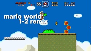 Cover art for mario world overworld remix