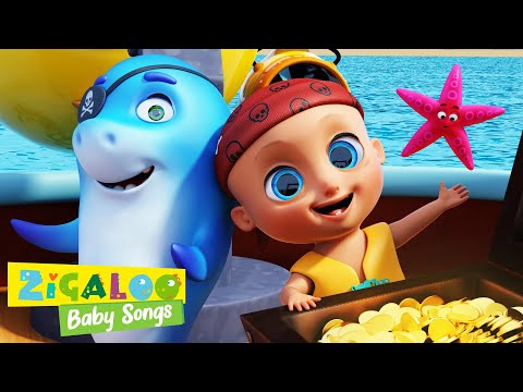 A Sailor went to sea with Johnny and Friends and more Kids Videos by Zigaloo Baby Songs