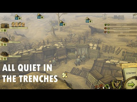 All Quiet In The Trenches Demo Gameplay - YouTube