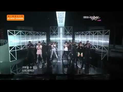 [HD] Lucifer [Live @ Music Bank/100730] - SHINee