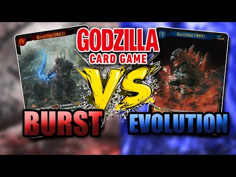 UPDATED Burst vs Evolution Gameplay | Godzilla Card Game
