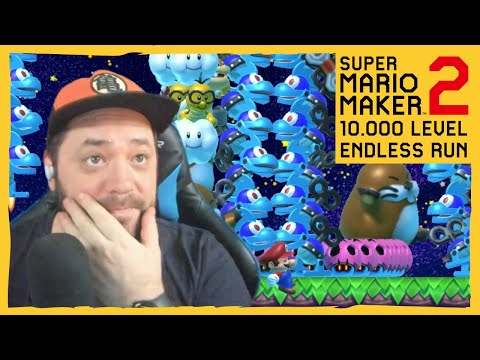 1505+ | 10K Endless RUN | 10000 Level Mario Maker 2 Challenge